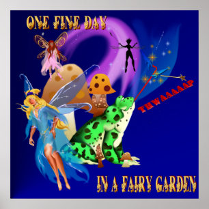 Póster Toad Eats Fairy Poster