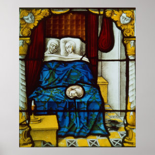 Póster Tobias and Sarah in bed