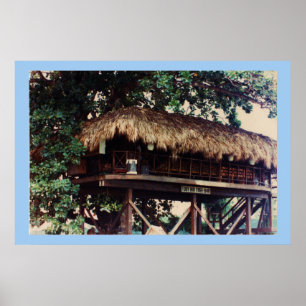Póster Toby Inn Tree House Bar, Montego Bay Jamaica
