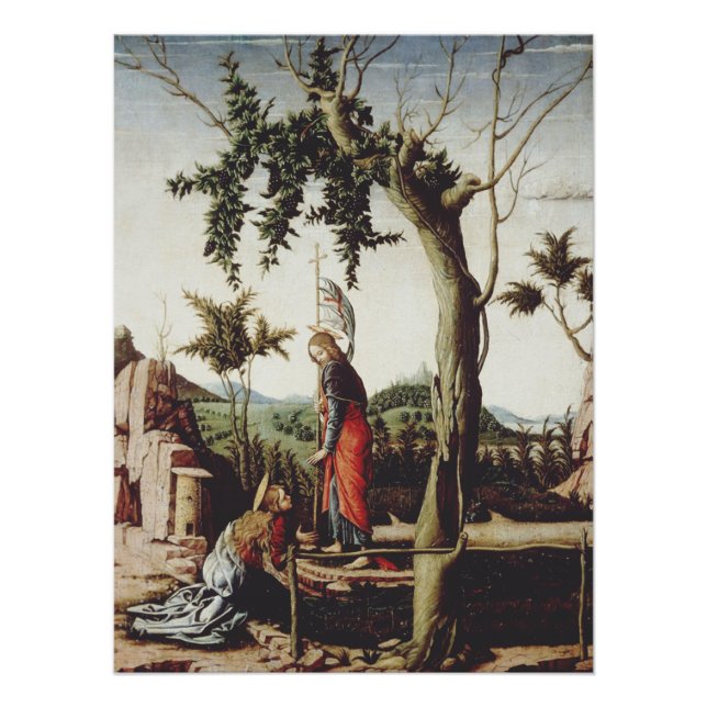 Póster Tócame no de Andrea Mantegna (Anverso)
