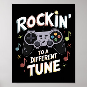Póster Tocando Al Compás De Una Canción Diferente Héroe D