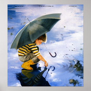 Póster Tocar el cielo (impresión de lienzo)