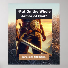 Póster Toda la armadura de Dios - Poster de pared