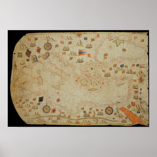 Póster Toda la cuenca mediterránea (Frente)