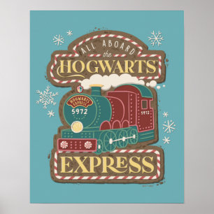 Póster Todas las cookies de los Navidades HOGWARTS™ Expre