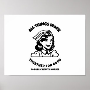 Póster Todas las cosas funcionan juntas para bien de la s