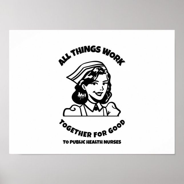 Póster Todas las cosas funcionan juntas para bien de la s (Frente)