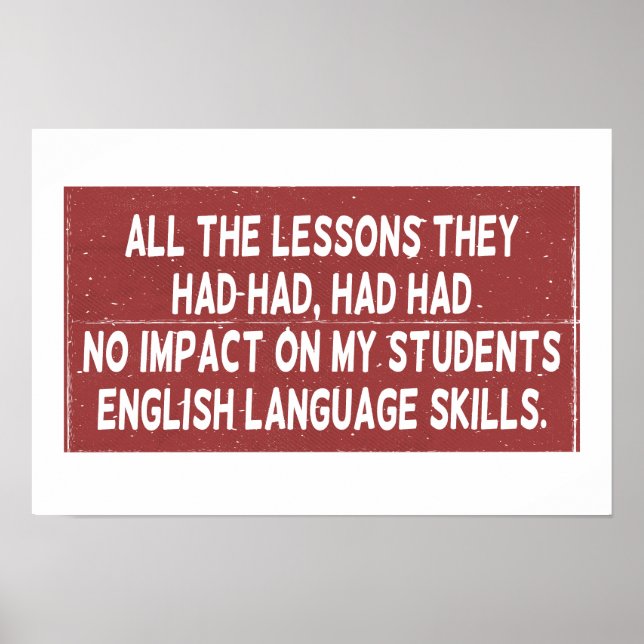 Póster Todas las lecciones que habían extraído no habían  (Frente)