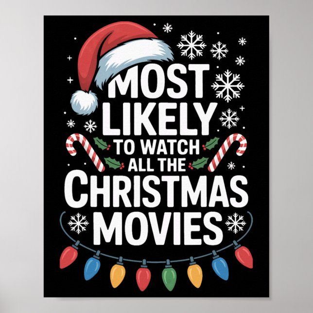 Póster Todas Las Películas De Los Navidades Más Probables (Frente)