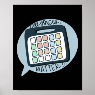 Póster Todas las voces