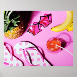 Póster Todavía del verano vida brillante