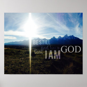 Póster Todavía esté y sepa que soy dios