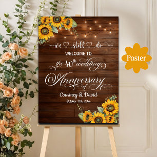 Póster Todavía hacemos 40° Aniversario Boda