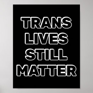 Póster Todavía hay vidas transexuales: derechos transexua