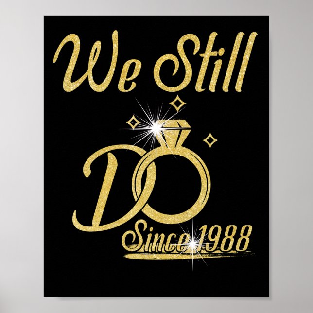 Póster Todavía Lo Hacemos Desde El 34 Por Casados En 1988 (Frente)