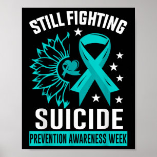 Póster Todavía luchando contra la prevención del suicidio