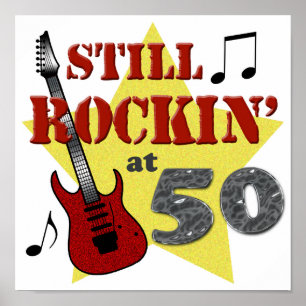 Póster Todavía Rockin' A Los 50