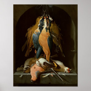 Póster Todavía vida de pájaros