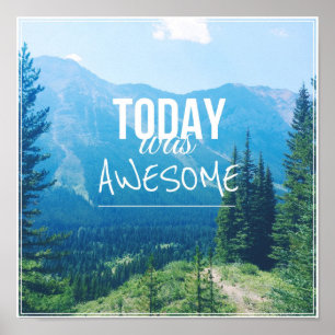 Póster Today Was Awesome
