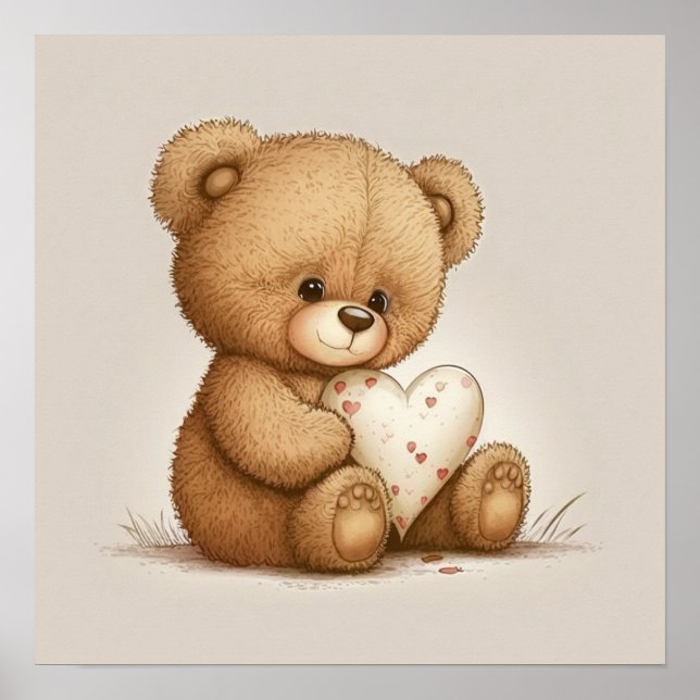 Póster Toddy Bear (Frente)