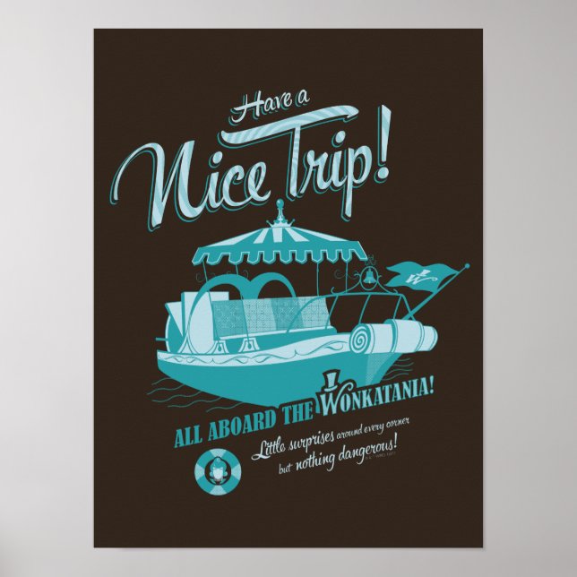 Póster ¡Todo A Bordo Del Wonkatania! (Frente)