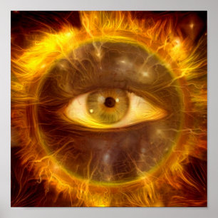 Póster Todo el ojo que ve