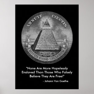 Póster Todo el ojo que ve del poster de Illuminati
