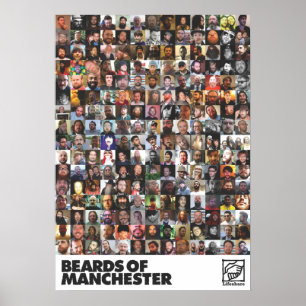 Póster Todo el poster de las barbas - formato A2