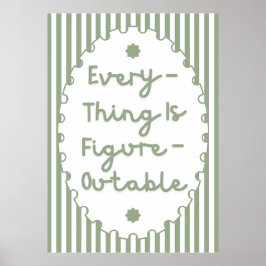 Póster Todo es Figureoutable