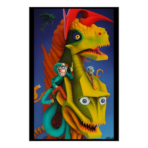 Póster Todo es Lizard-Speak