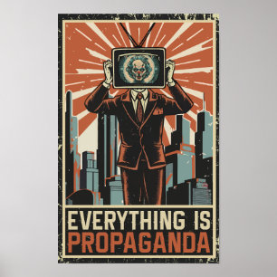 Póster Todo es propaganda