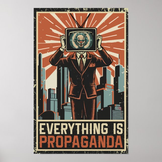 Póster Todo es propaganda (Frente)