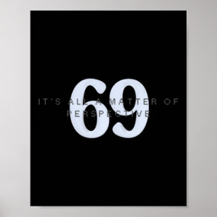 Póster Todo es una perspectiva 4