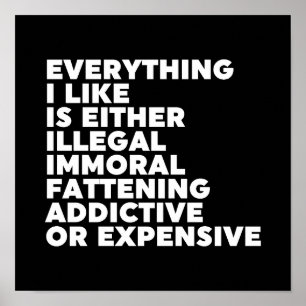 Póster Todo lo que me gusta