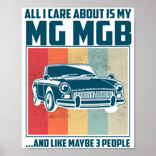 Póster Todo lo que me importa es mi Pontiac Gto y algo as