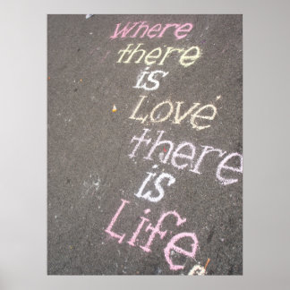 Póster Todo lo que necesitas es amor