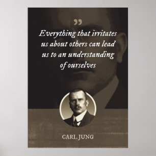Póster Todo lo que nos irrita sobre los demás puede condu