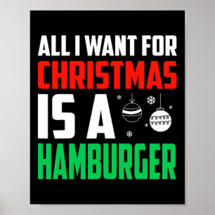 Póster Todo Lo Que Quiero De Los Navidades Es Un Rápido D