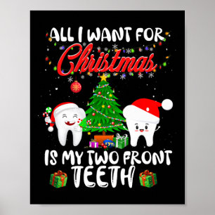 Póster Todo Lo Que Quiero Para Los Navidades Es Mi Divers