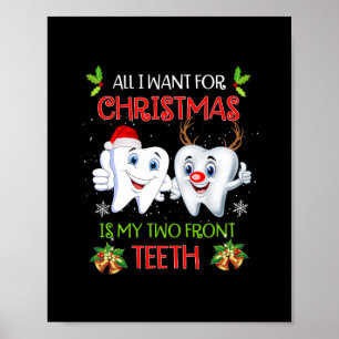 Póster todo lo que quiero para los navidades es mi divers