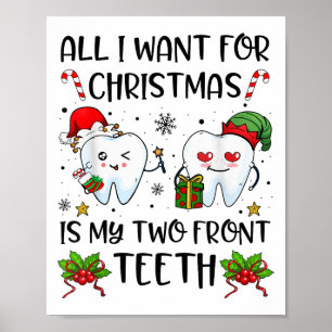 Póster Todo Lo Que Quiero Para Los Navidades Es Mi Divers