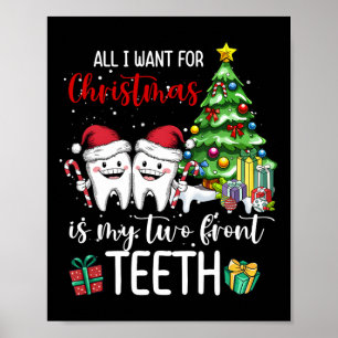 Póster Todo Lo Que Quiero Para Los Navidades Es Mi Joven