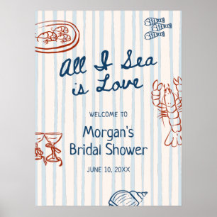Póster Todo lo que veo es amor Bienvenida descargable