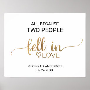 Póster Todo Porque Dos Personas Se Enamoraron