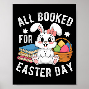 Póster Todo Reservado Para El Día De Pascua Rato De Conej