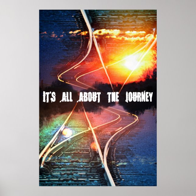 Póster Todo se trata del poster del viaje (Frente)