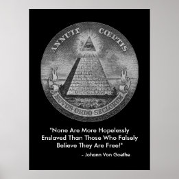 Póster Todo viendo el ojo del Poster Illuminati
