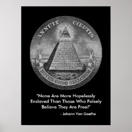 Póster Todo viendo el ojo del Poster Illuminati