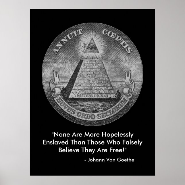 Póster Todo viendo el ojo del Poster Illuminati (Frente)