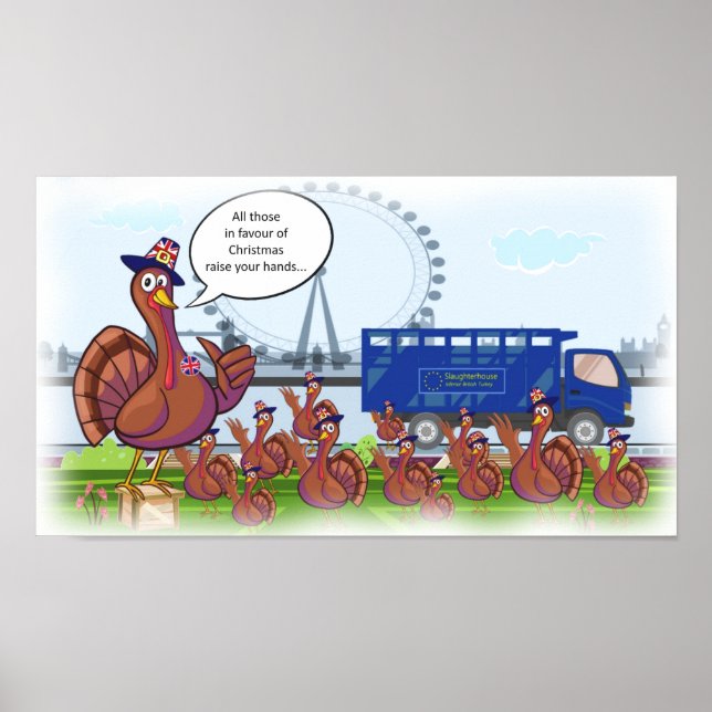 Póster ¿Todos a favor? - Brexit (Frente)